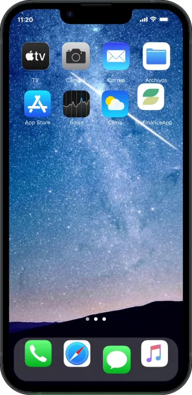Website redesign shown on a phone